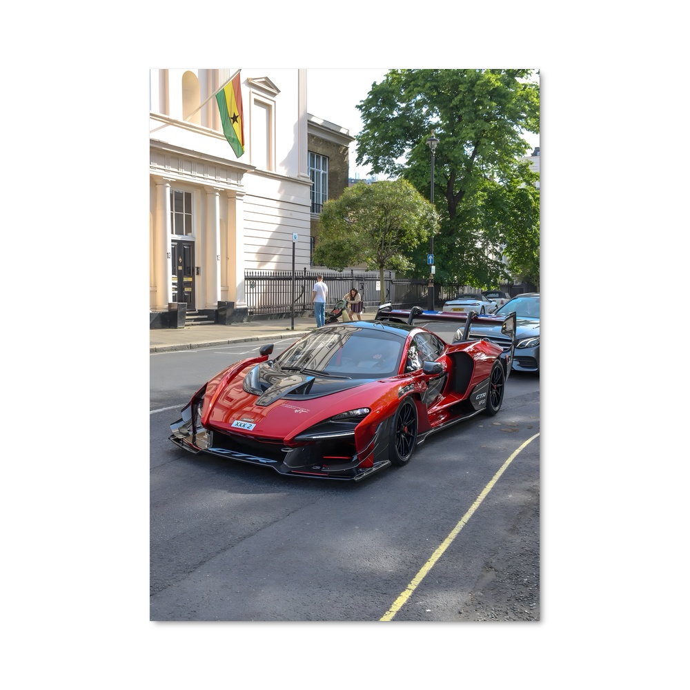 Poster GTR Senna raffiné